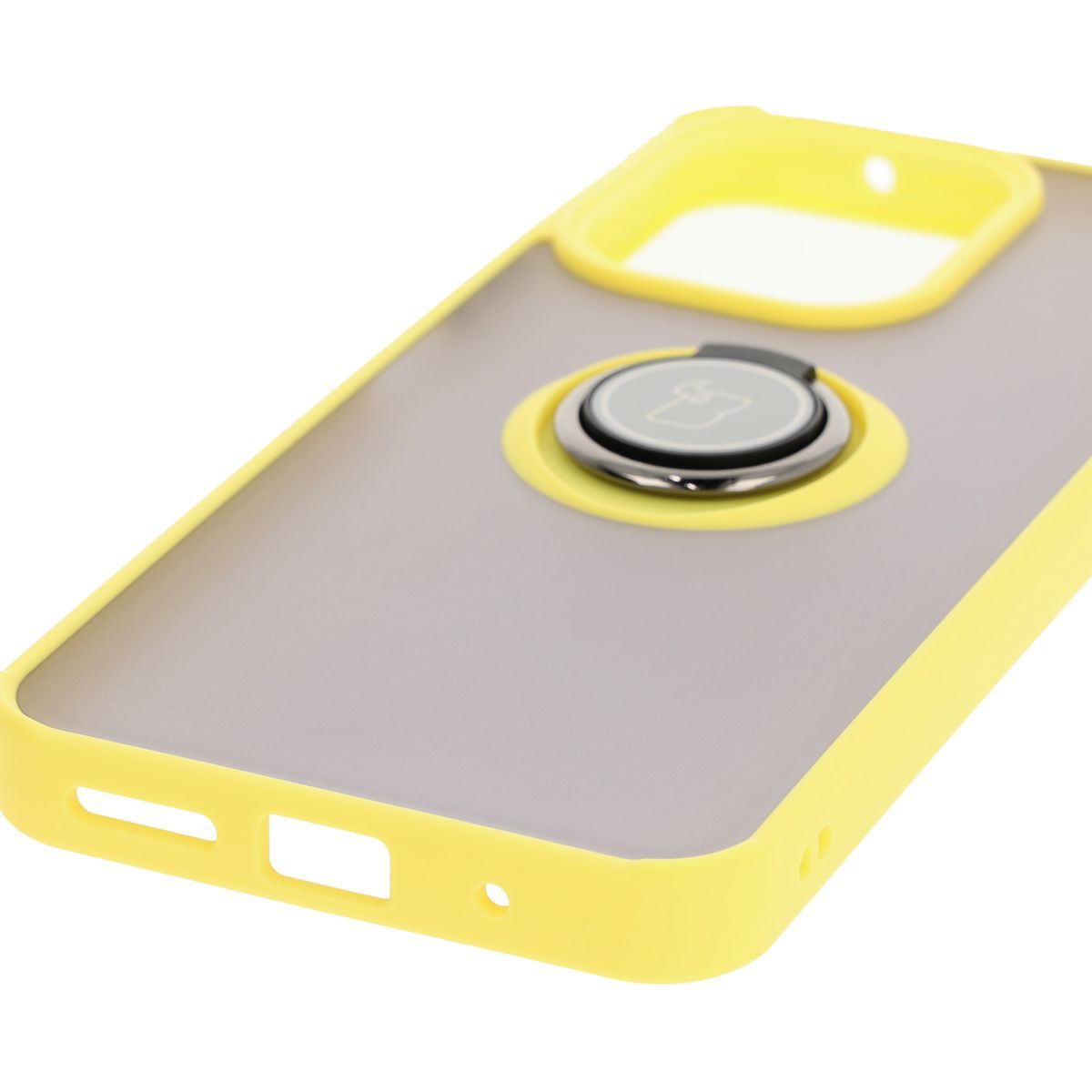 Precise cutouts, integrated covers, and lanyard cutout in Bizon Case Hybrid Ring