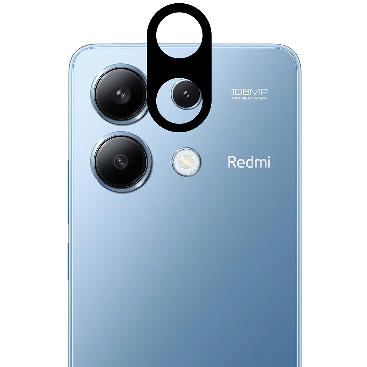 Szkło na obiektyw do Xiaomi Redmi 13 4G zawarte w zestawie