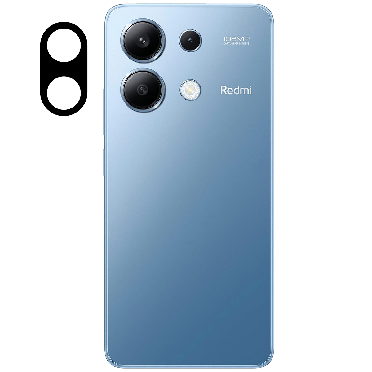 Lens glass for Xiaomi Redmi 13 4G included in the set