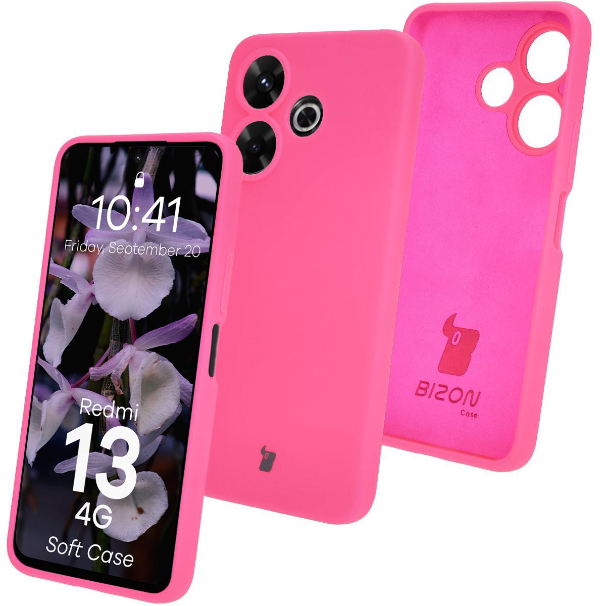 Husa din silicon Bizon Soft Case pentru Xiaomi Redmi 13 4G