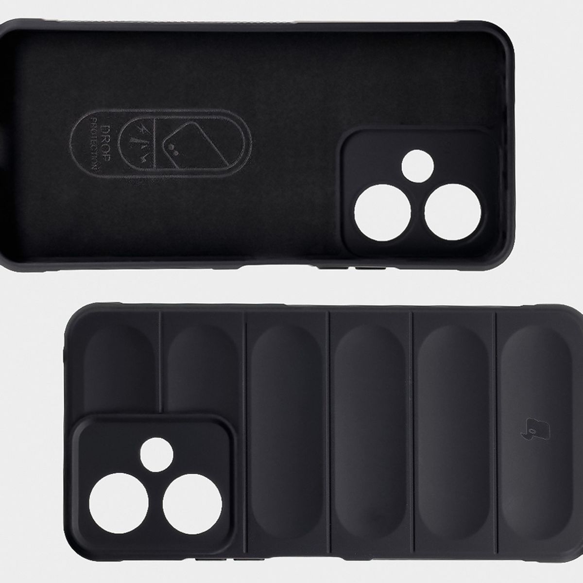 Microfiber lining, grooves on the back, and reinforced corners in the Bison Case Tur