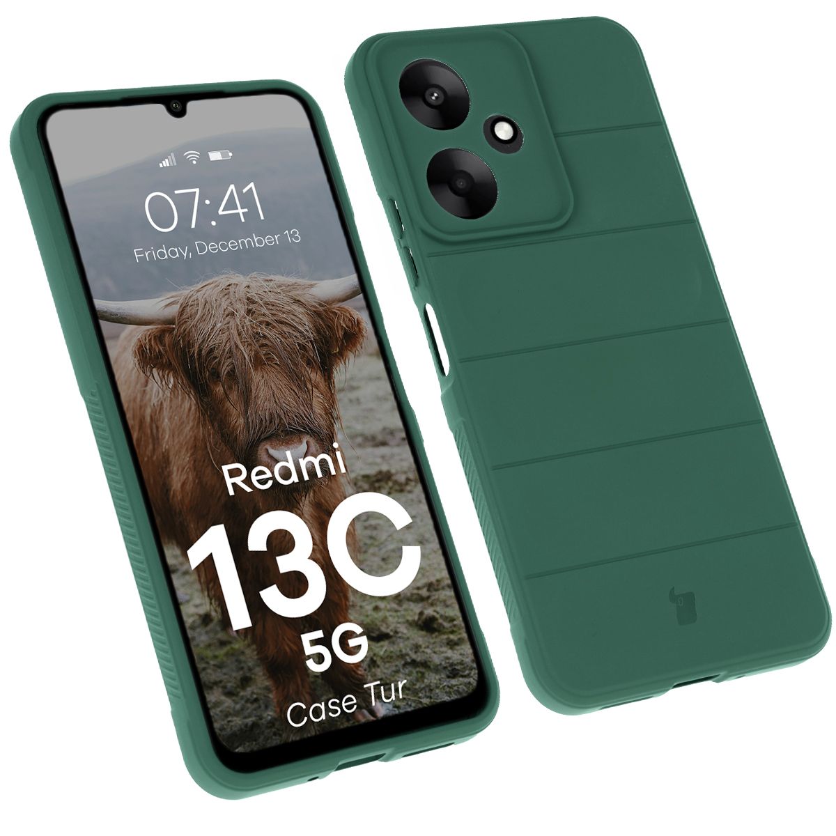 Husa robustă Bizon Case Tur pentru Xiaomi Redmi 13C 5G