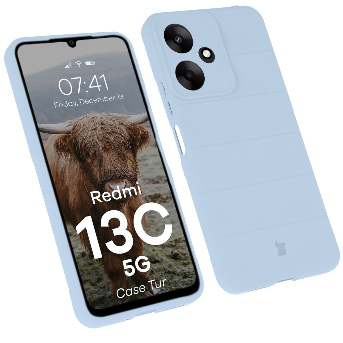 Robustes Etui Bizon Case Tur für Xiaomi Redmi 13C 5G