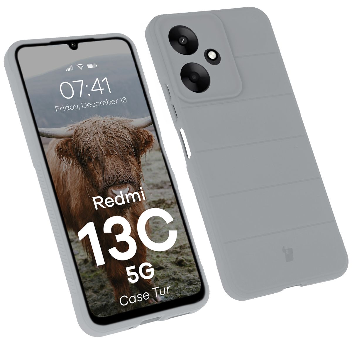 Carcasă robustă Bizon Case Tur pentru Xiaomi Redmi 13C 5G
