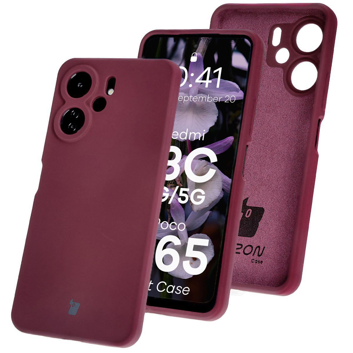 Carcasă din silicon Bizon Soft Case pentru Xiaomi Redmi 13C 4G / Xiaomi Redmi 13C 5G / Xiaomi Poco C65