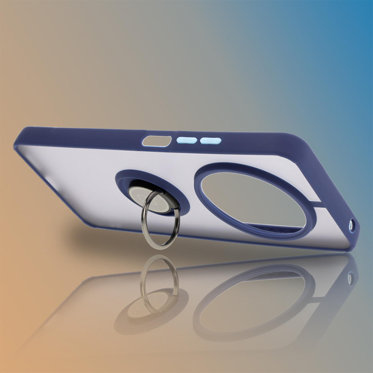 Grip as a stand in Bizon Hybrid Ring case