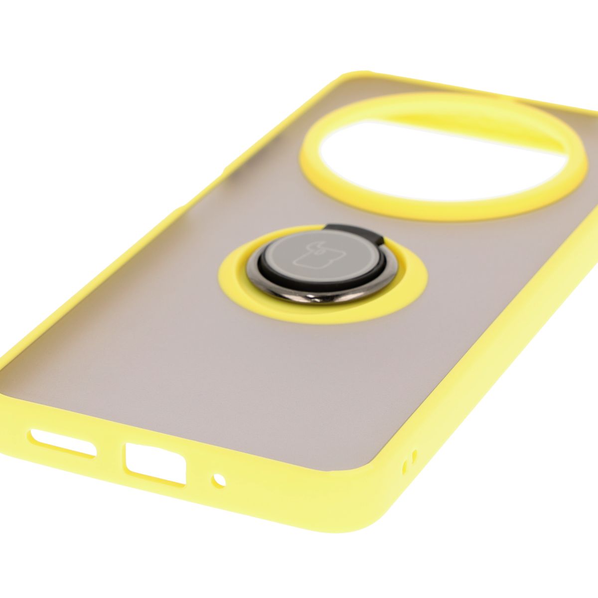 Precise cutouts, integrated covers, and cutout for lanyard in Bizon Case Hybrid Ring