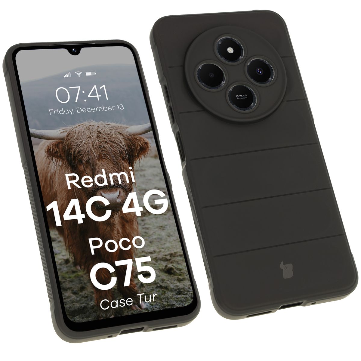 Bison Case Tur for Xiaomi Redmi 14C 4G / POCO C75