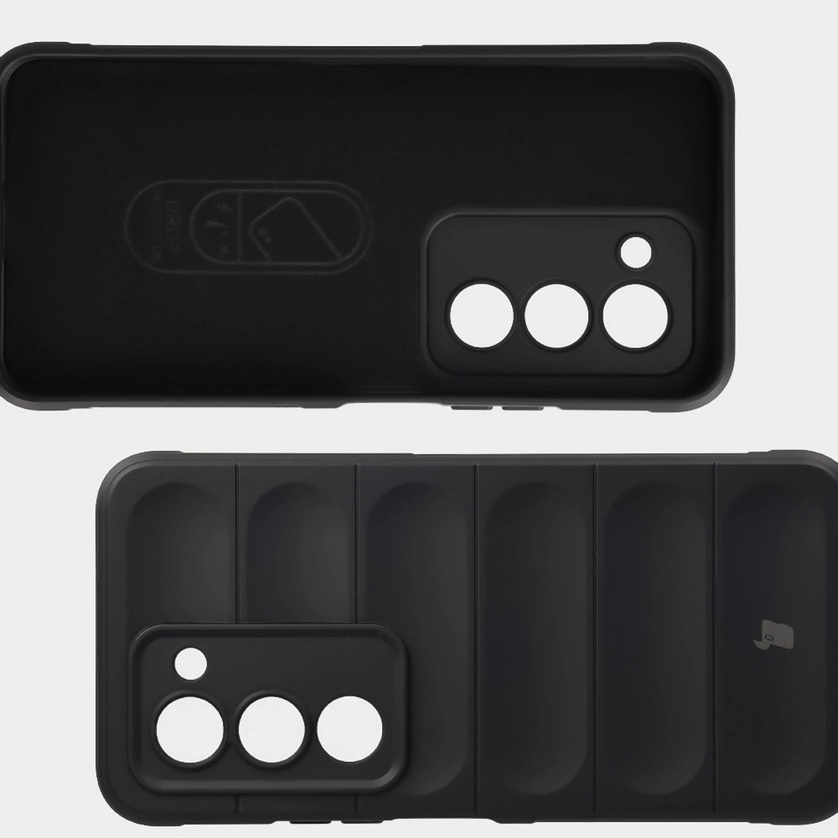 Mikrofaser-Futter, Vertiefungen auf der Rückseite und verstärkte Ecken in der Bizon Case Tur für Xiaomi Redmi 15 4G / 5G