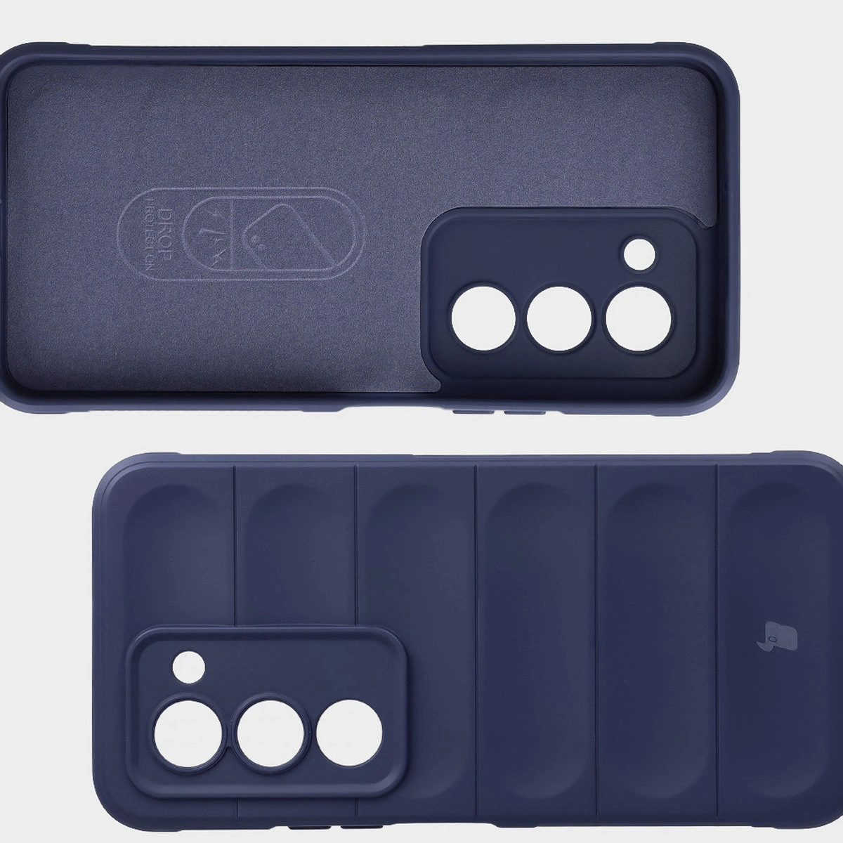 Microfiber lining, grooves on the back, and reinforced corners in the Bison Case Tur for Xiaomi Redmi 15 4G / 5G