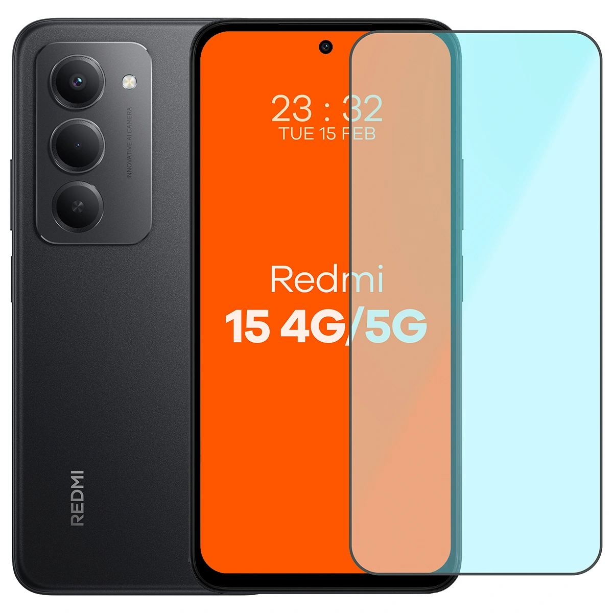 Gehärtetes Glas Bizon Smart Glass für Xiaomi Redmi 15 4G / 5G