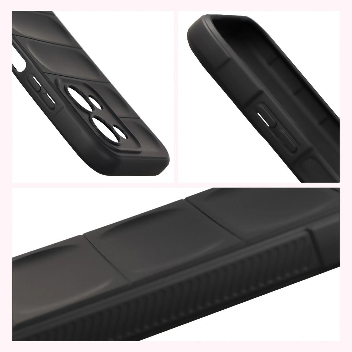 Textured sides and raised edges of the screen and camera in the Bison Case Tur for Xiaomi Redmi 15C 4G / 5G / POCO C85 4G