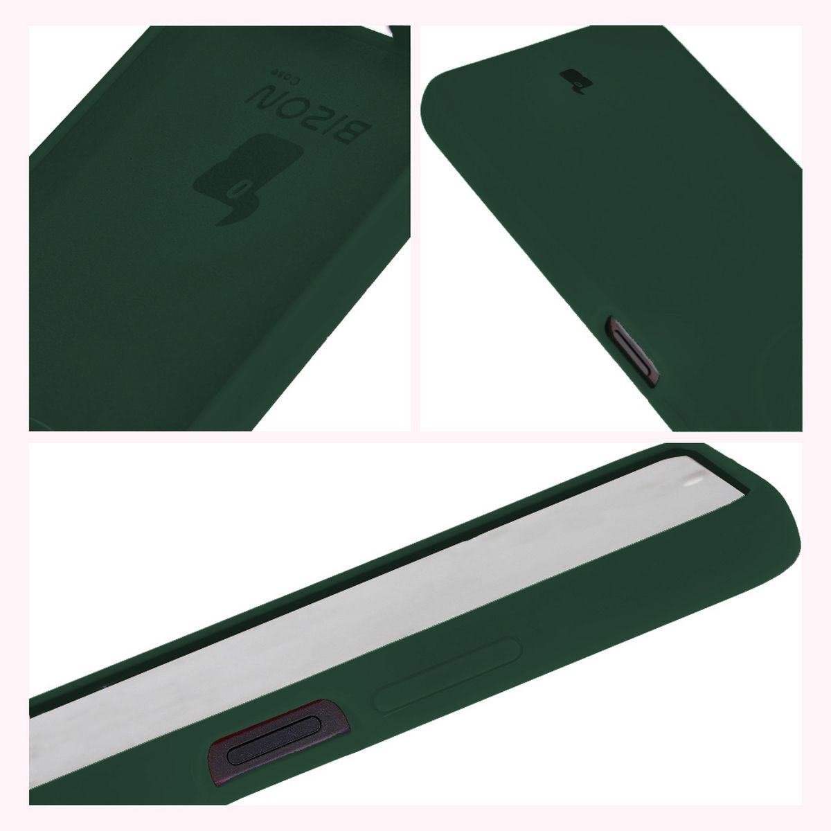 Bizon Soft Case structure: integrated covers, raised edges, and microfiber padding