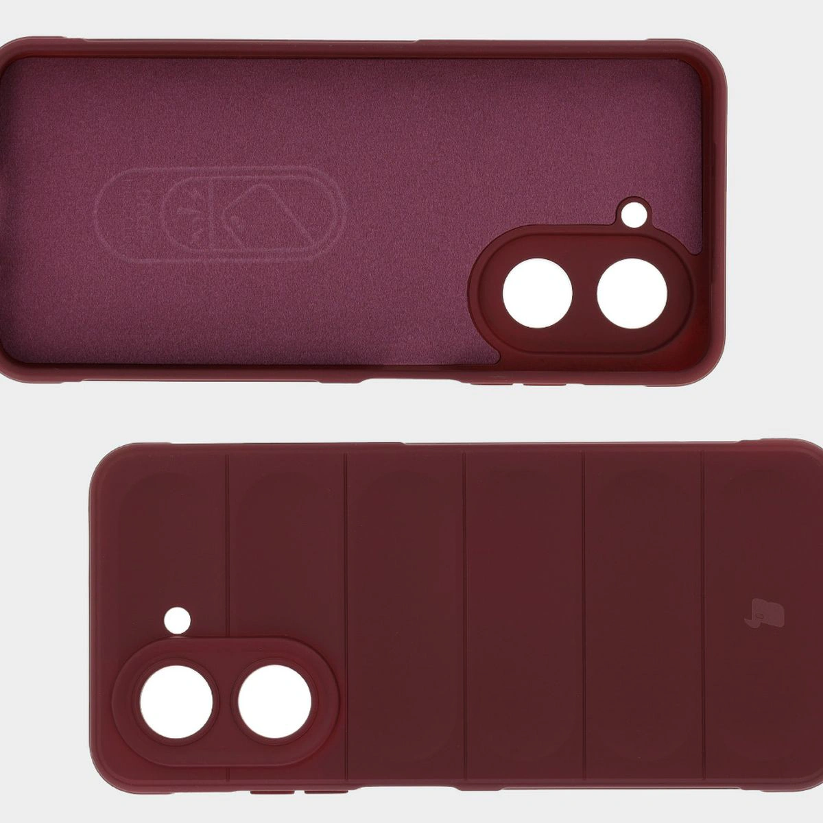 Microfiber lining, grooves on the back, and reinforced corners in the Bison Case Tur for Xiaomi Redmi A5 4G / Xiaomi POCO C71 4G