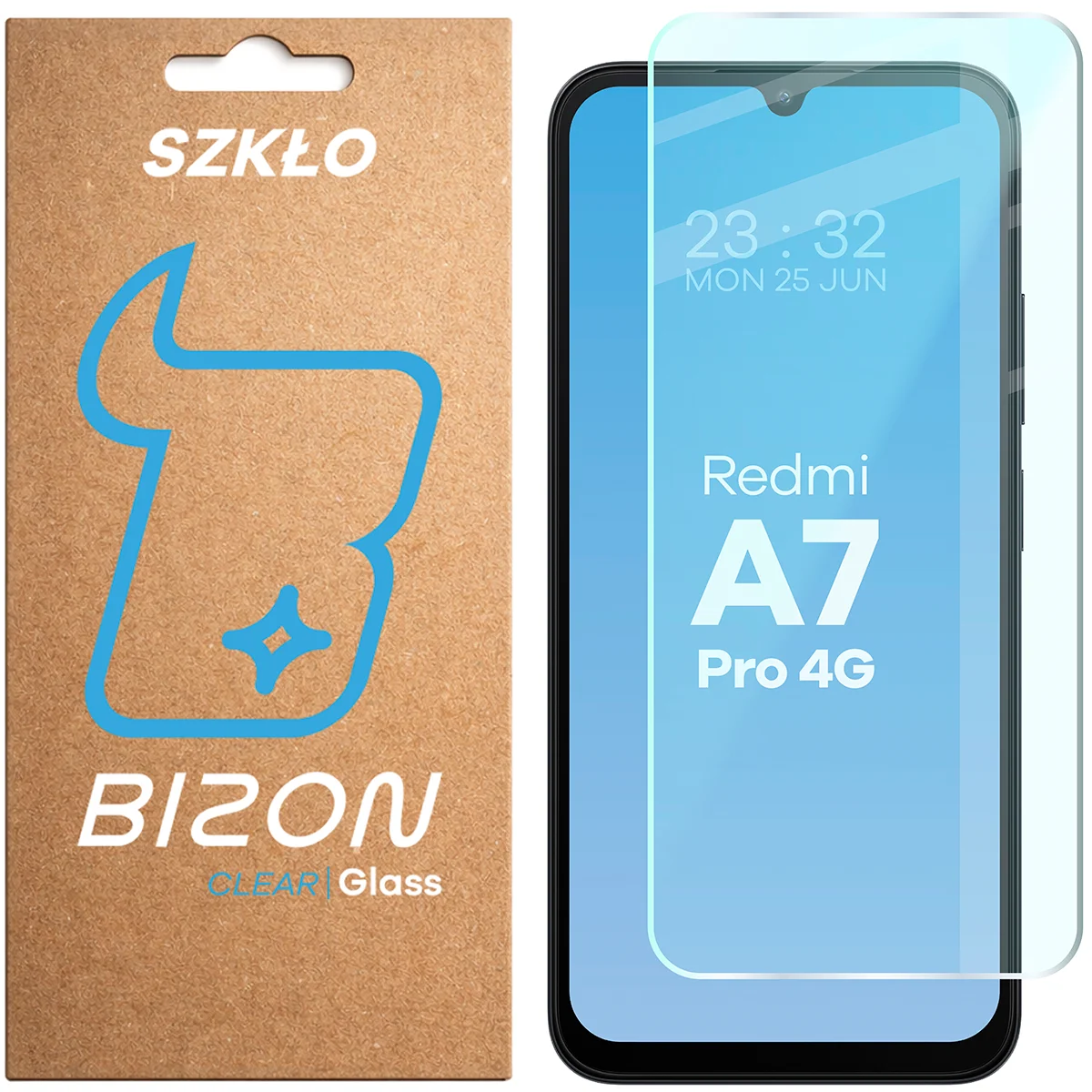 Bizon Glass Clear Tempered Glass for Xiaomi Redmi A7 Pro 4G