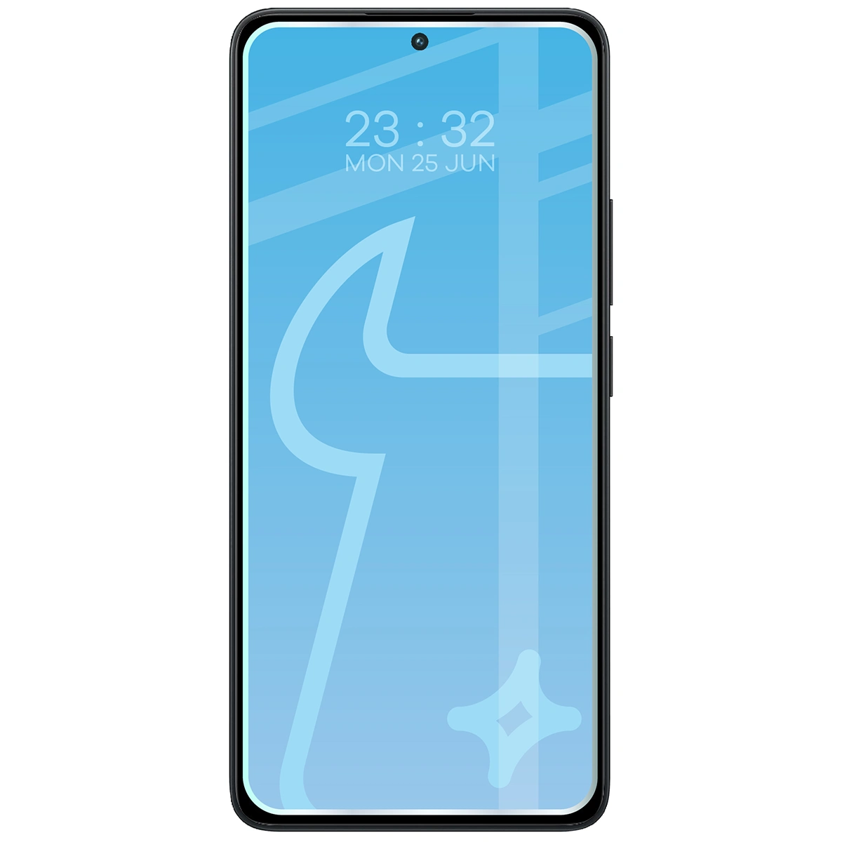 Telefon z nałożonym szkłem Bizon Glass Clear Duo do Xiaomi Redmi Note 13 4G