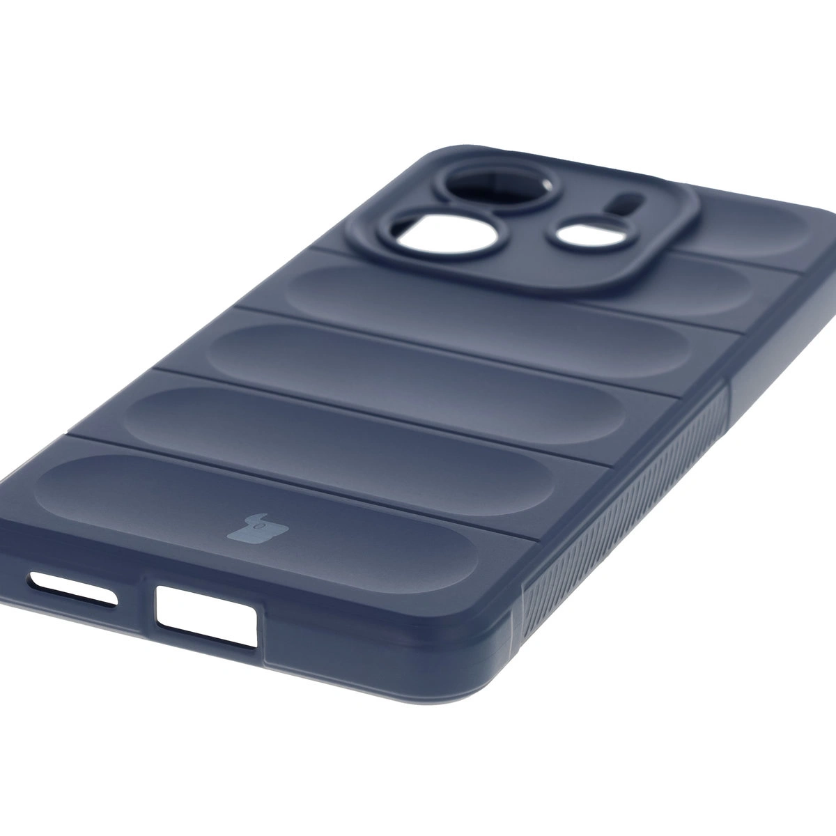 Precise cutouts and compatibility with wireless charging in the Bison Case Tur for Xiaomi Redmi Note 14 4G