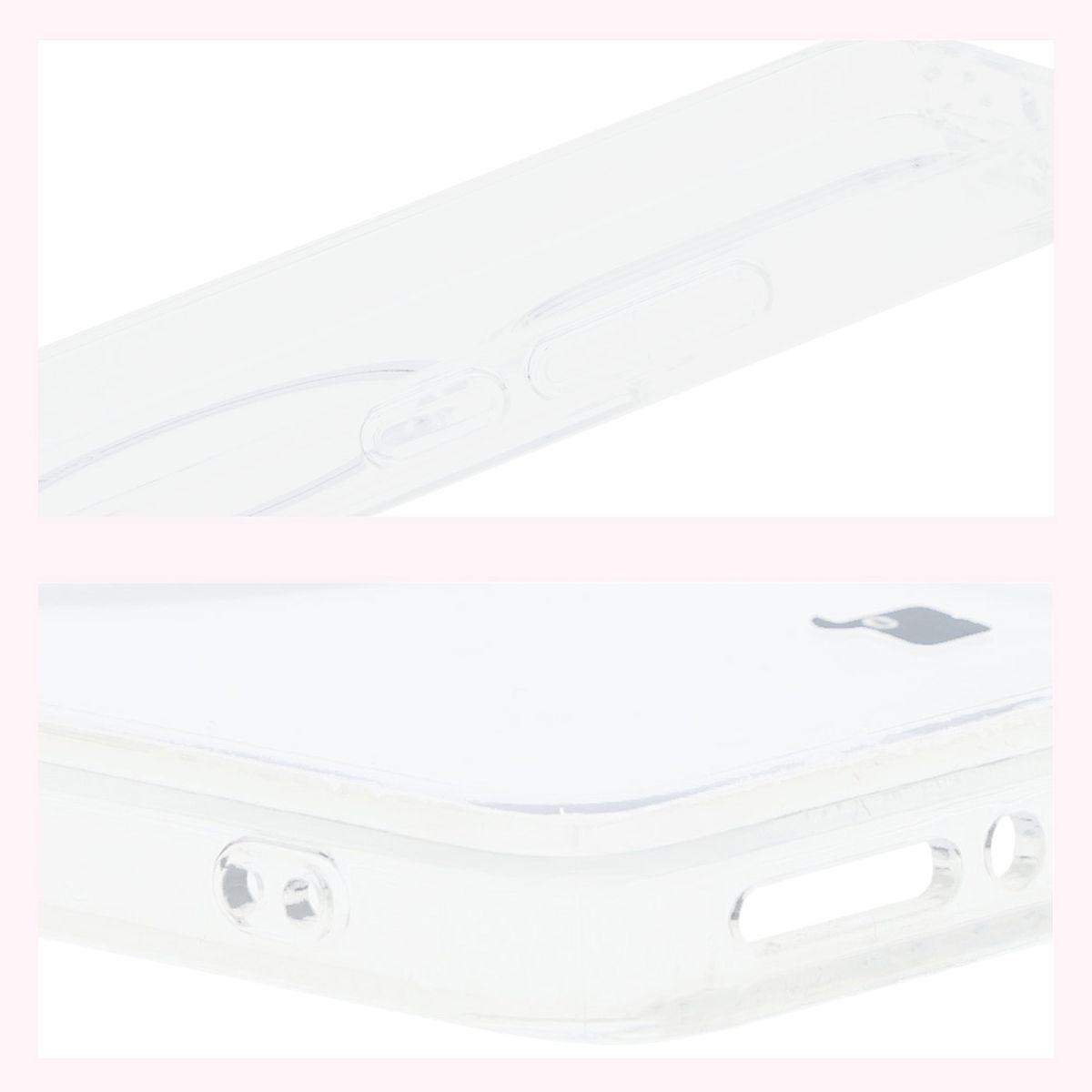 Wzmocnione narożniki i podwyższone ranty ekranu w etui Bizon Case CrystalO