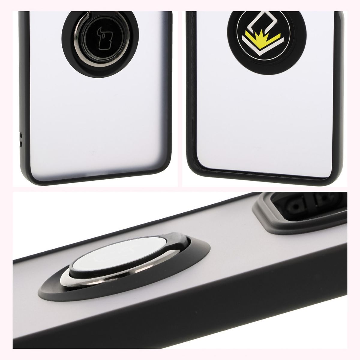 Bison Case Hybrid Ring features: non-slip frame and matte design