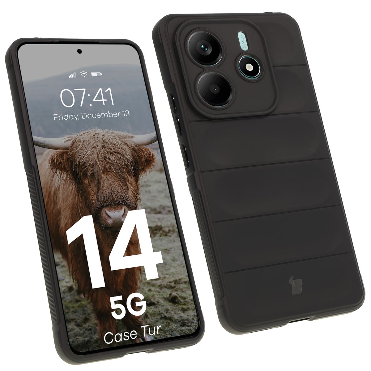 Pancerne etui Bizon Case Tur do Xiaomi Redmi Note 14 5G