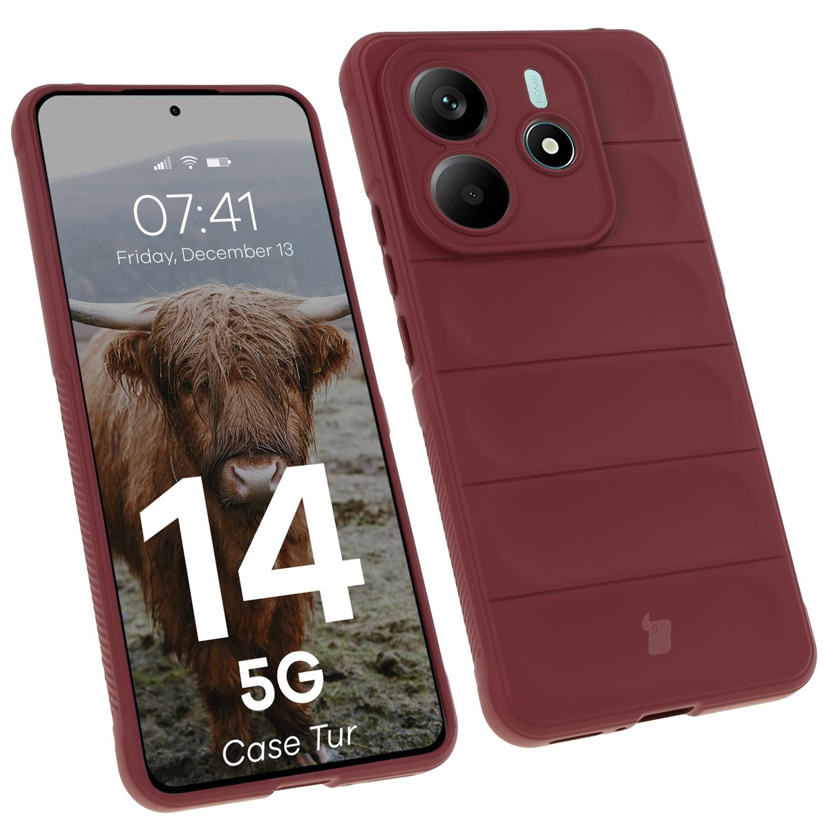 Etui rezistent Bizon Case Tur pentru Xiaomi Redmi Note 14 5G