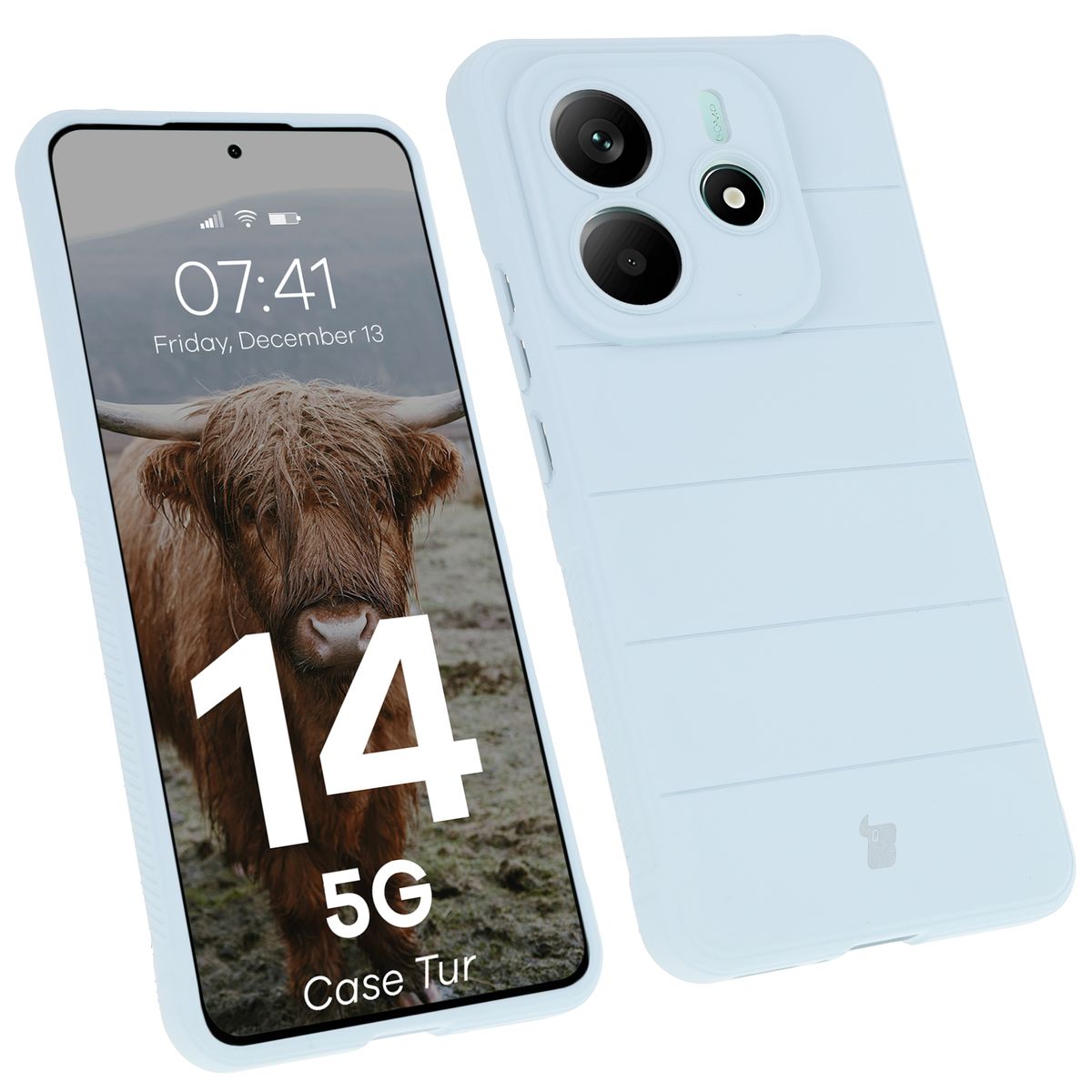 Pancerne etui Bizon Case Tur do Xiaomi Redmi Note 14 5G