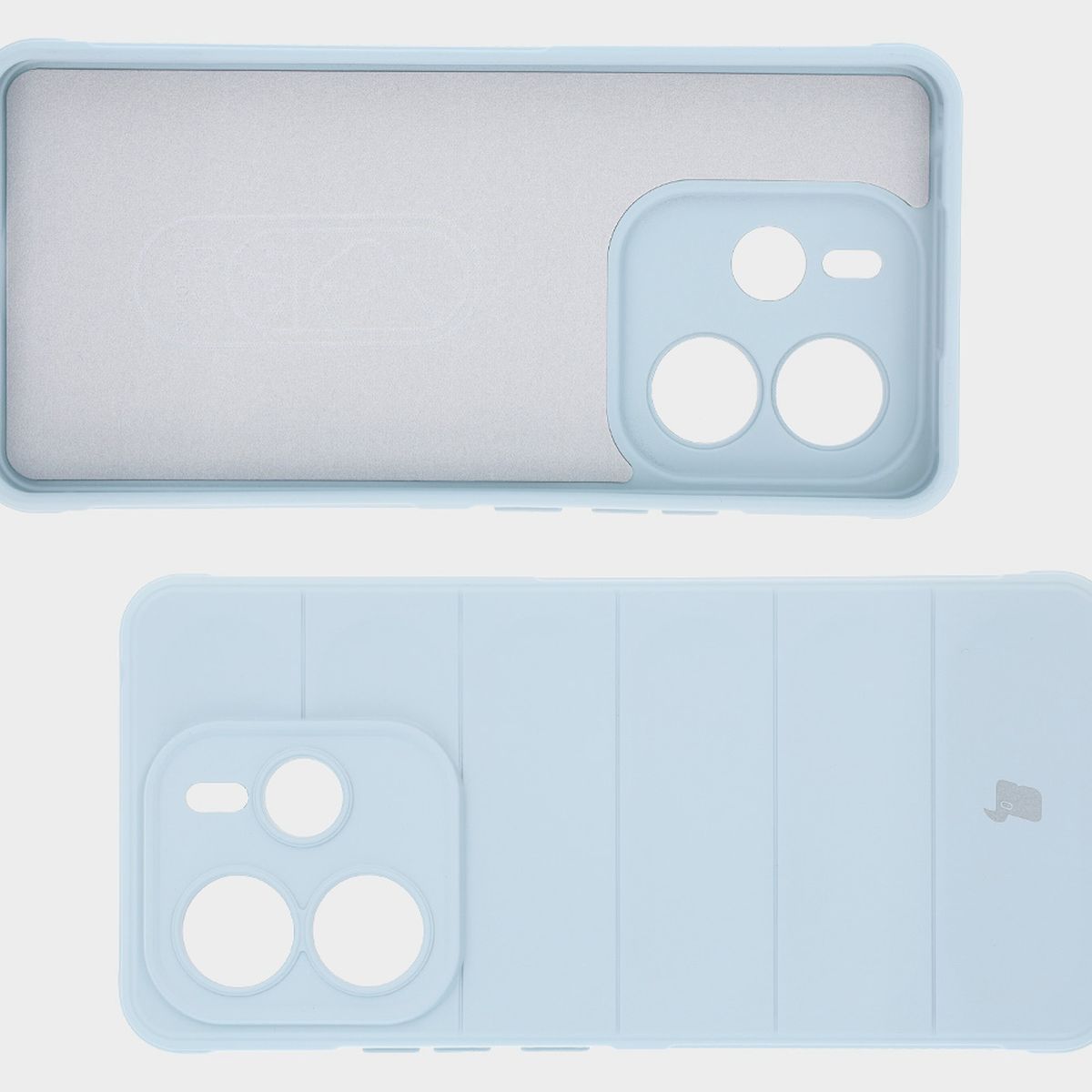 Wyściółka z mikrofibry, wyżłobienia na pleckach i wzmocnione narożniki w etui Bizon Case Tur