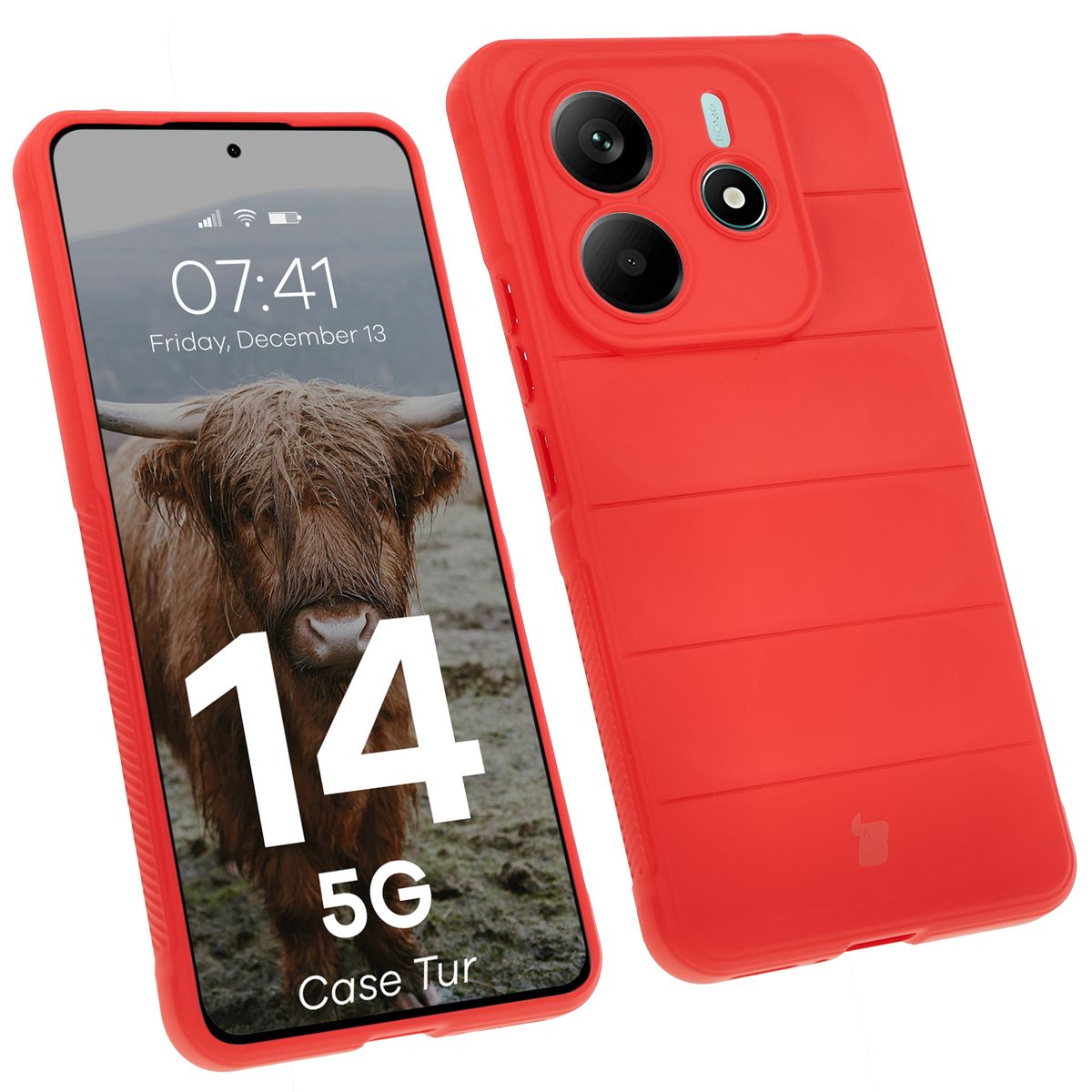 Etui rezistent Bizon Case Tur pentru Xiaomi Redmi Note 14 5G