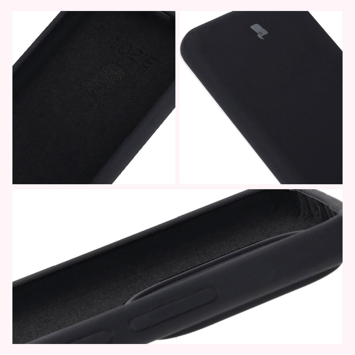 Konstruktion der Bizon Soft Case: integrierte Abdeckungen, erhöhte Kanten und Mikrofaserpolsterung