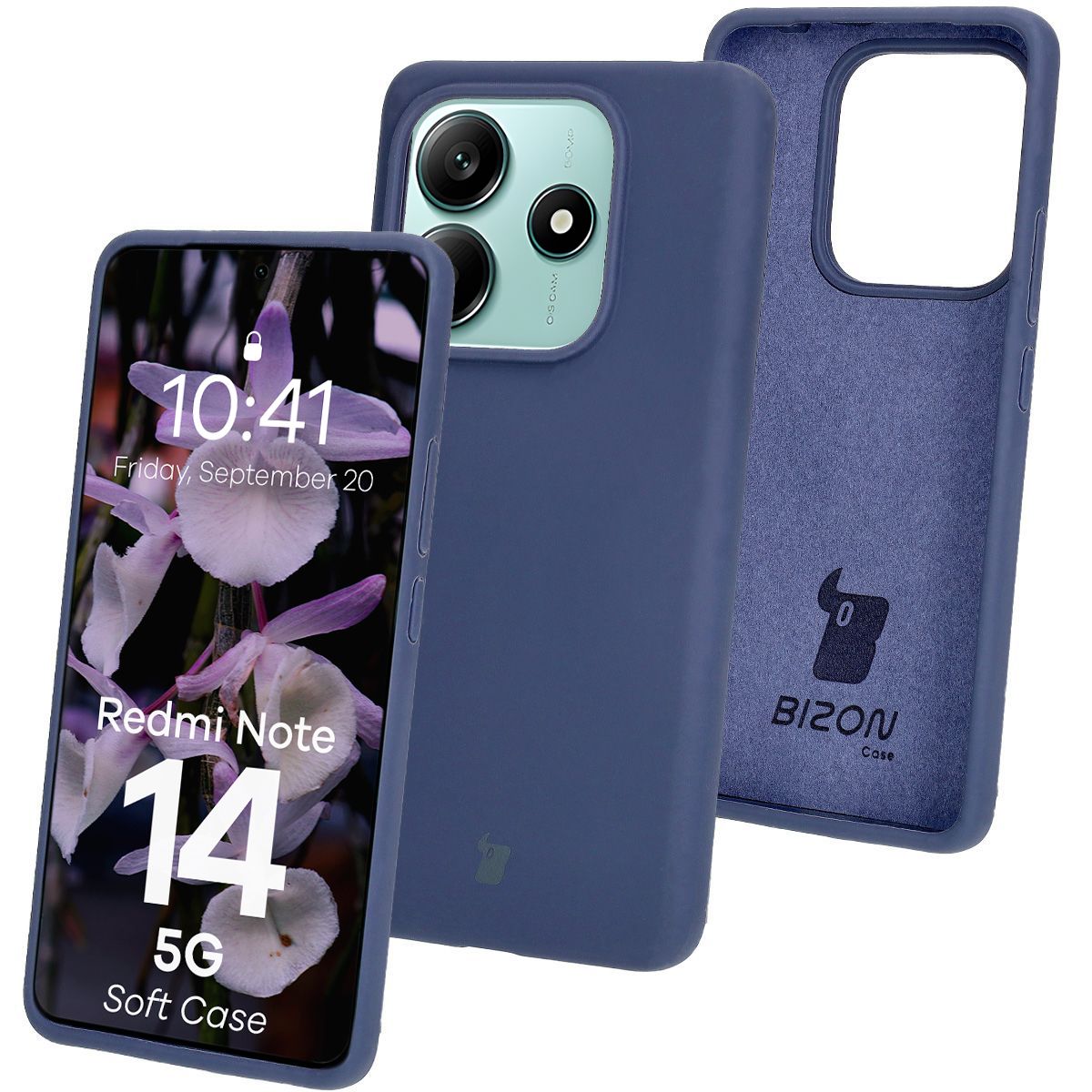 Silikonowe etui Bizon Soft Case do Xiaomi Redmi Note 14 5G