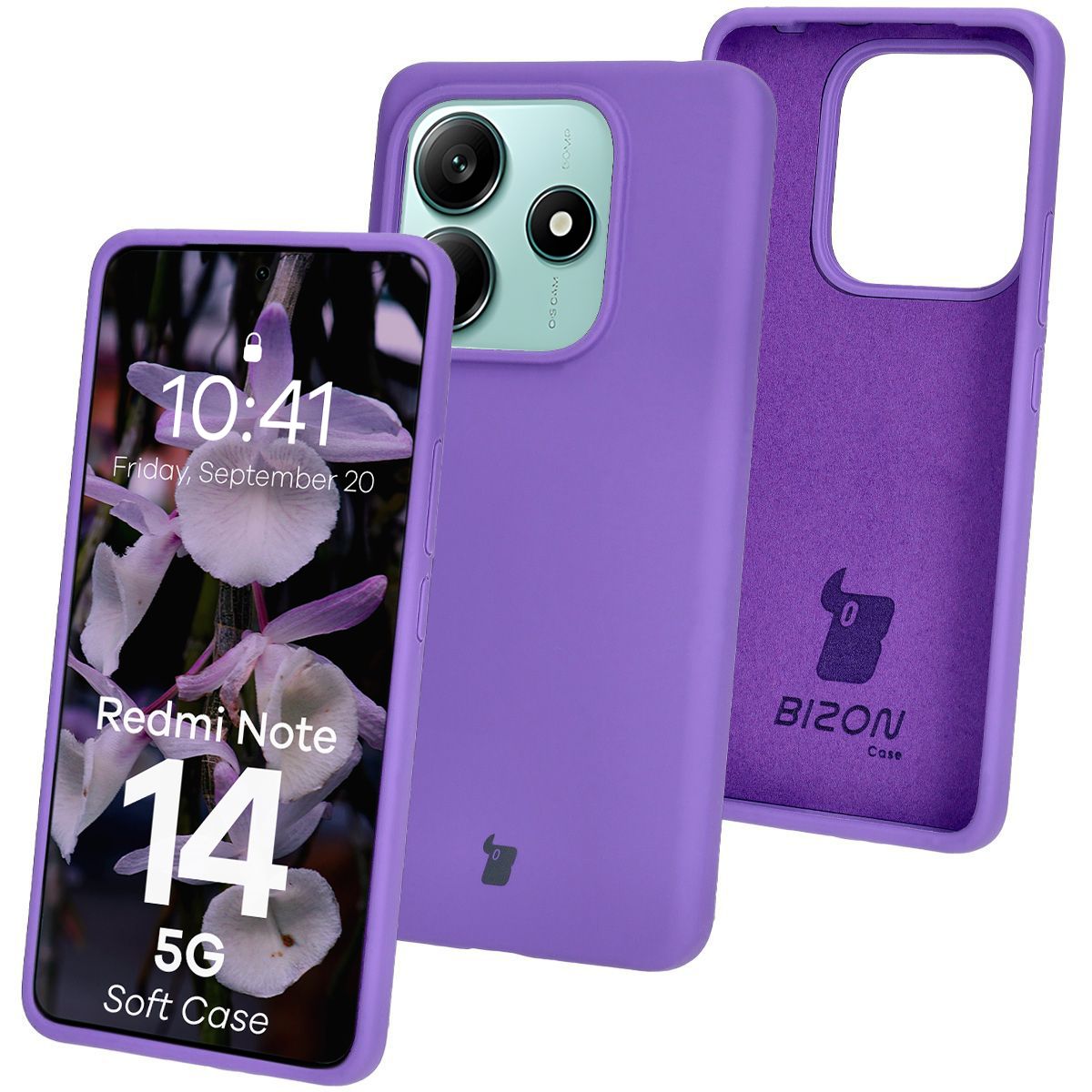 Carcasă din silicon Bizon Soft Case pentru Xiaomi Redmi Note 14 5G