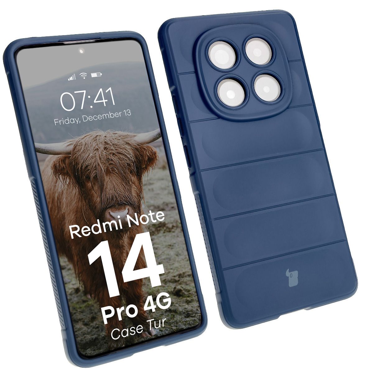 Robustes Etui Bizon Case Tur für Xiaomi Redmi Note 14 Pro 4G