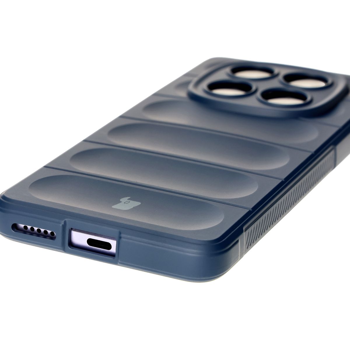 Präzise Ausschnitte und Kompatibilität mit induktivem Laden im Bizon Case Tur Etui