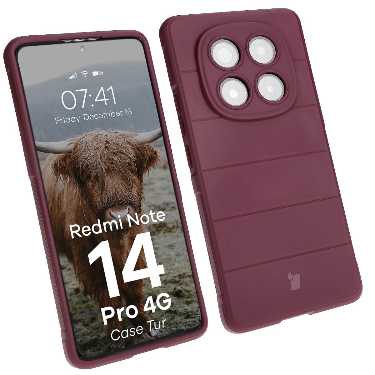 Pancerne etui Bizon Case Tur do Xiaomi Redmi Note 14 Pro 4G