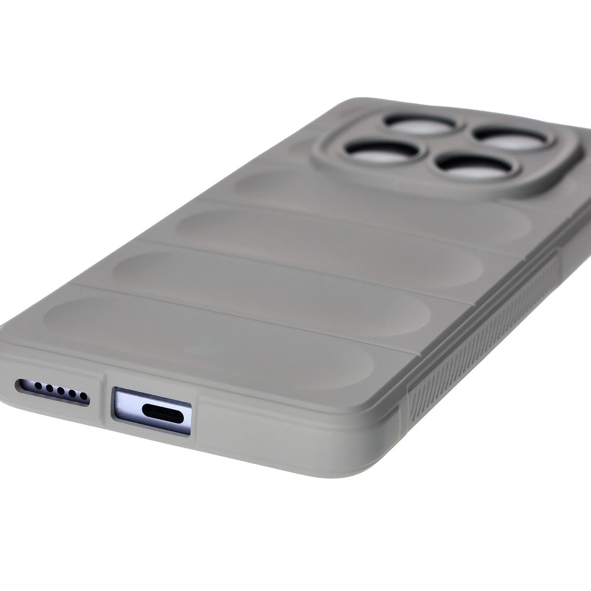 Decupaje precise și compatibilitate cu încărcarea inductivă în etui Bizon Case Tur
