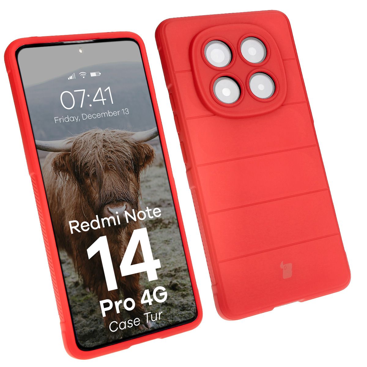 Etui robust Bizon Case Tur pentru Xiaomi Redmi Note 14 Pro 4G