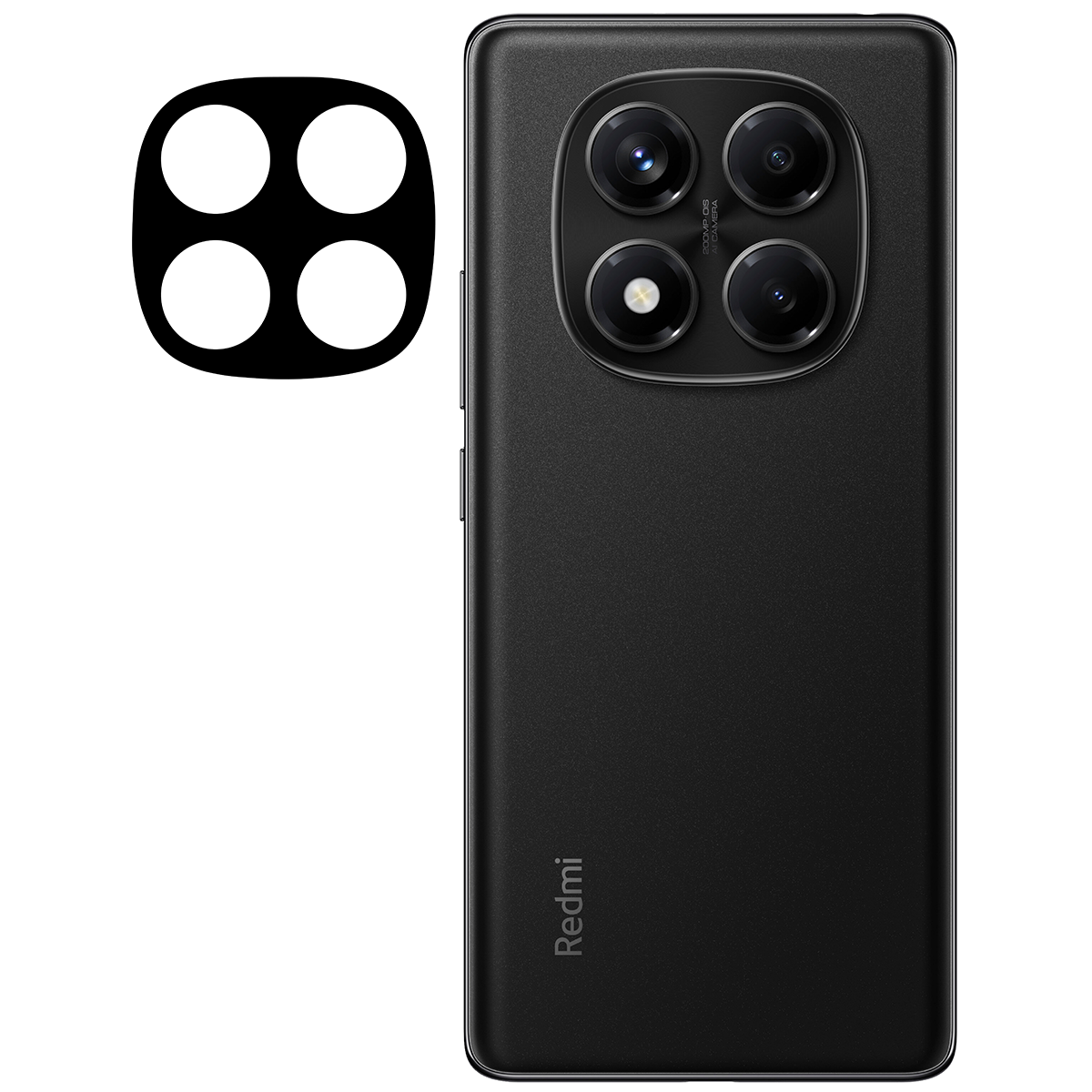 Lens glasses for Redmi Note 14 Pro 4G included in the set