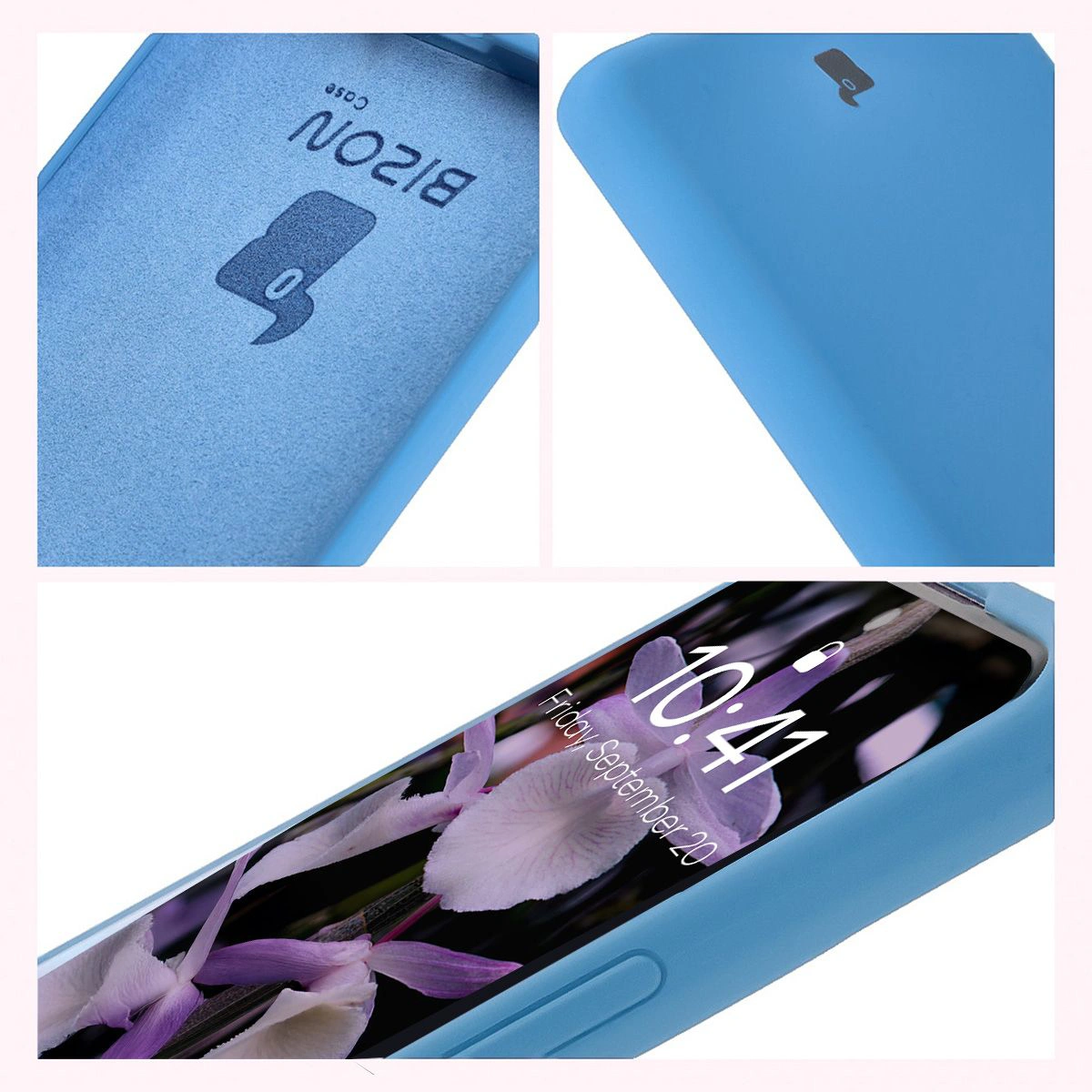 Construction of the Bison Soft Case: integrated covers, raised edges, and microfiber padding for Xiaomi Redmi Note 14 Pro 4G