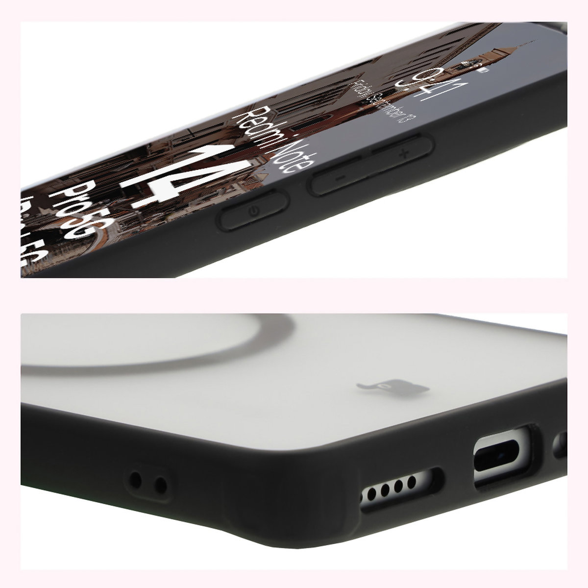 Wzmocnione narożniki i podwyższone ranty ekranu w etui Bizon Case MatteO