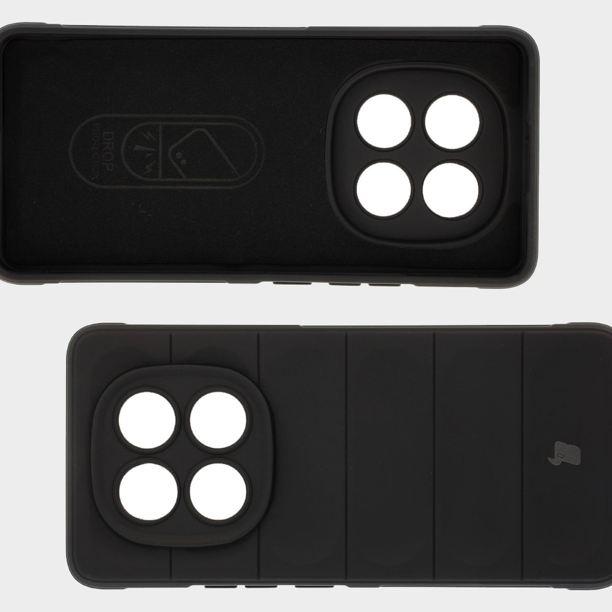 Microfiber lining, grooves on the back, and reinforced corners in the Bison Case Tur