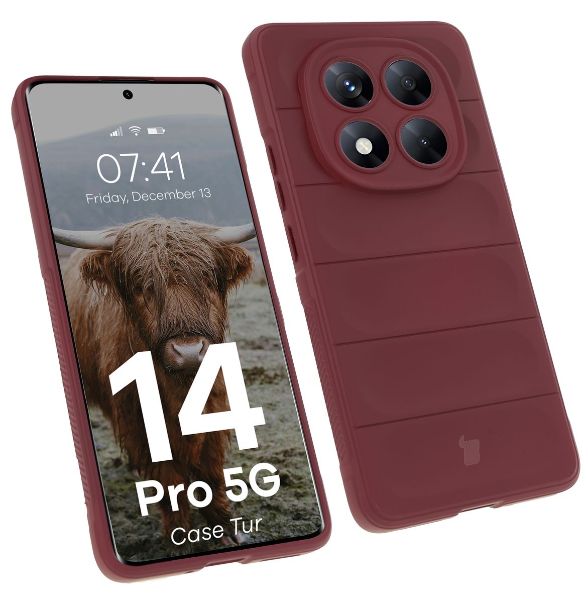 Robustes Etui Bizon Case Tur für Xiaomi Redmi Note 14 Pro 5G / Xiaomi Poco X7