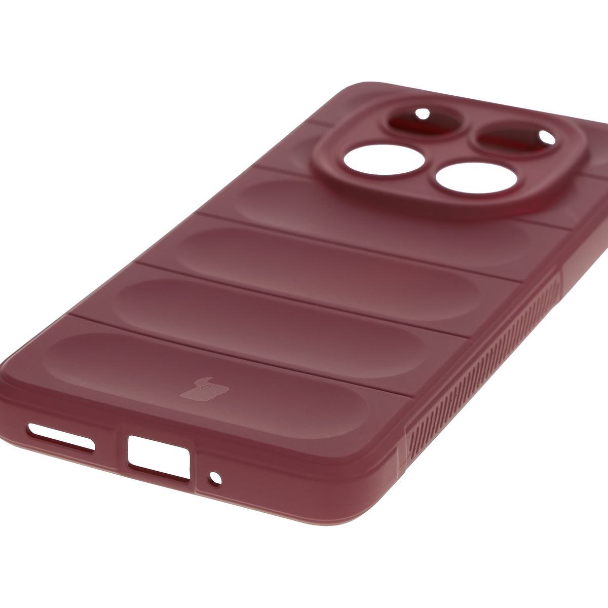 Präzise Aussparungen und Kompatibilität mit induktiver Ladung im Etui Bizon Case Tur