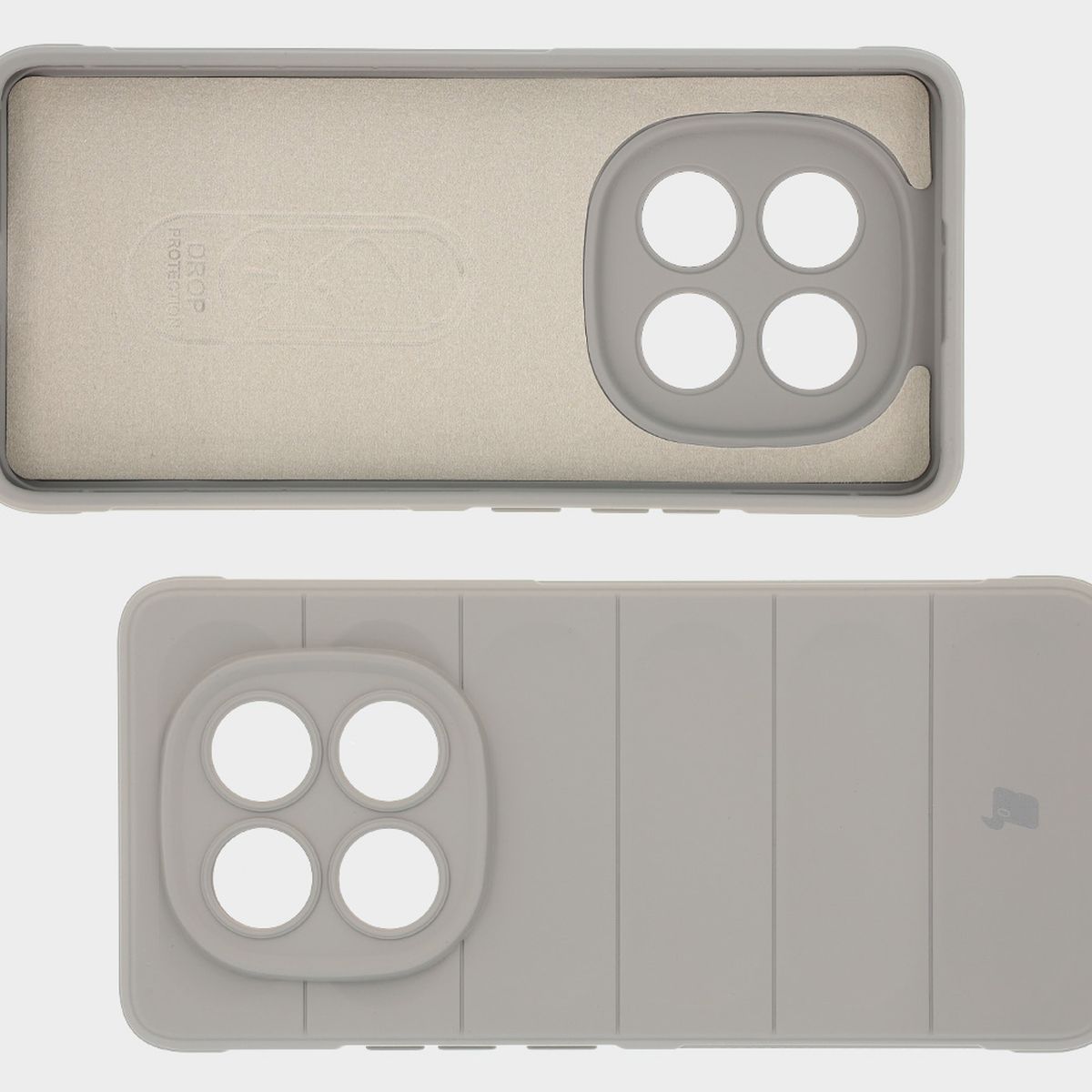 Microfiber lining, grooves on the back, and reinforced corners in the Bison Case Tur