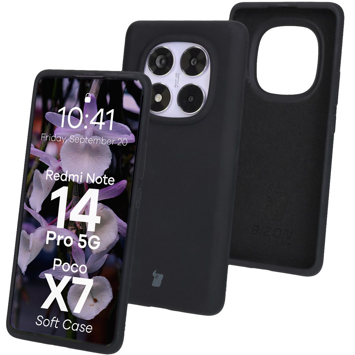 Carcasă din silicon Bizon Soft Case pentru Xiaomi Redmi Note 14 Pro 5G / Xiaomi Poco X7