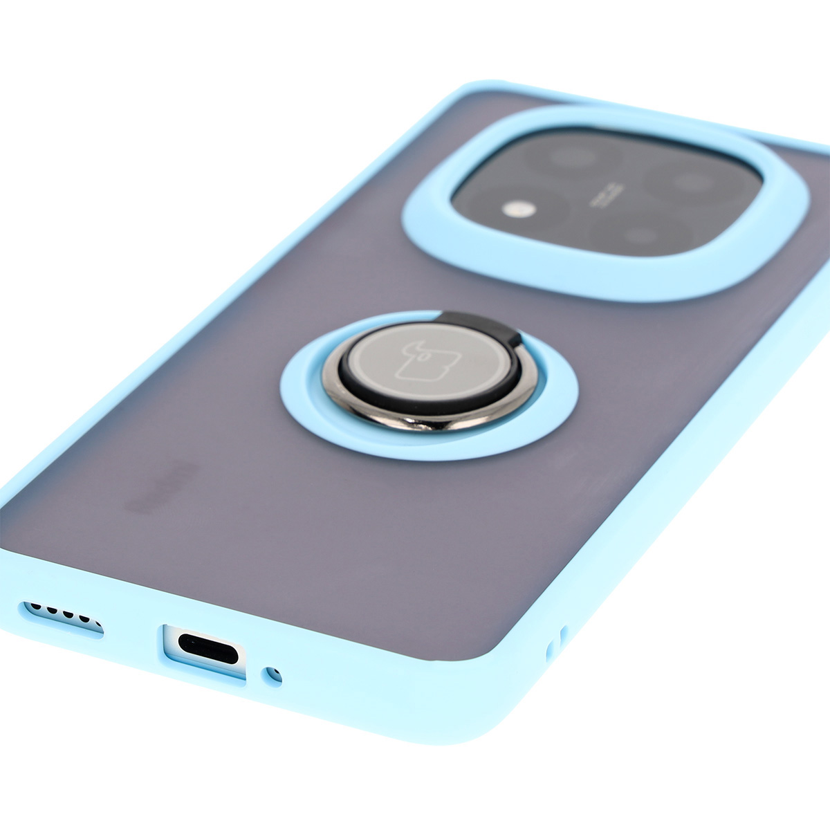 Precise cutouts, integrated covers, and lanyard cutout in Bizon Case Hybrid Ring