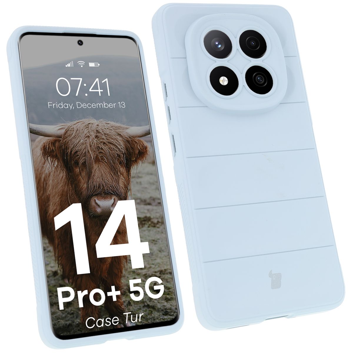 Pancerne etui Bizon Case Tur do Xiaomi Redmi Note 14 Pro Plus 5G