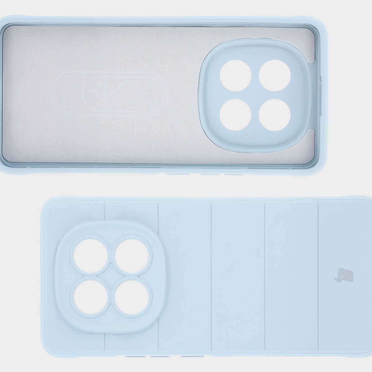 Wyściółka z mikrofibry, wyżłobienia na pleckach i wzmocnione narożniki w etui Bizon Case Tur