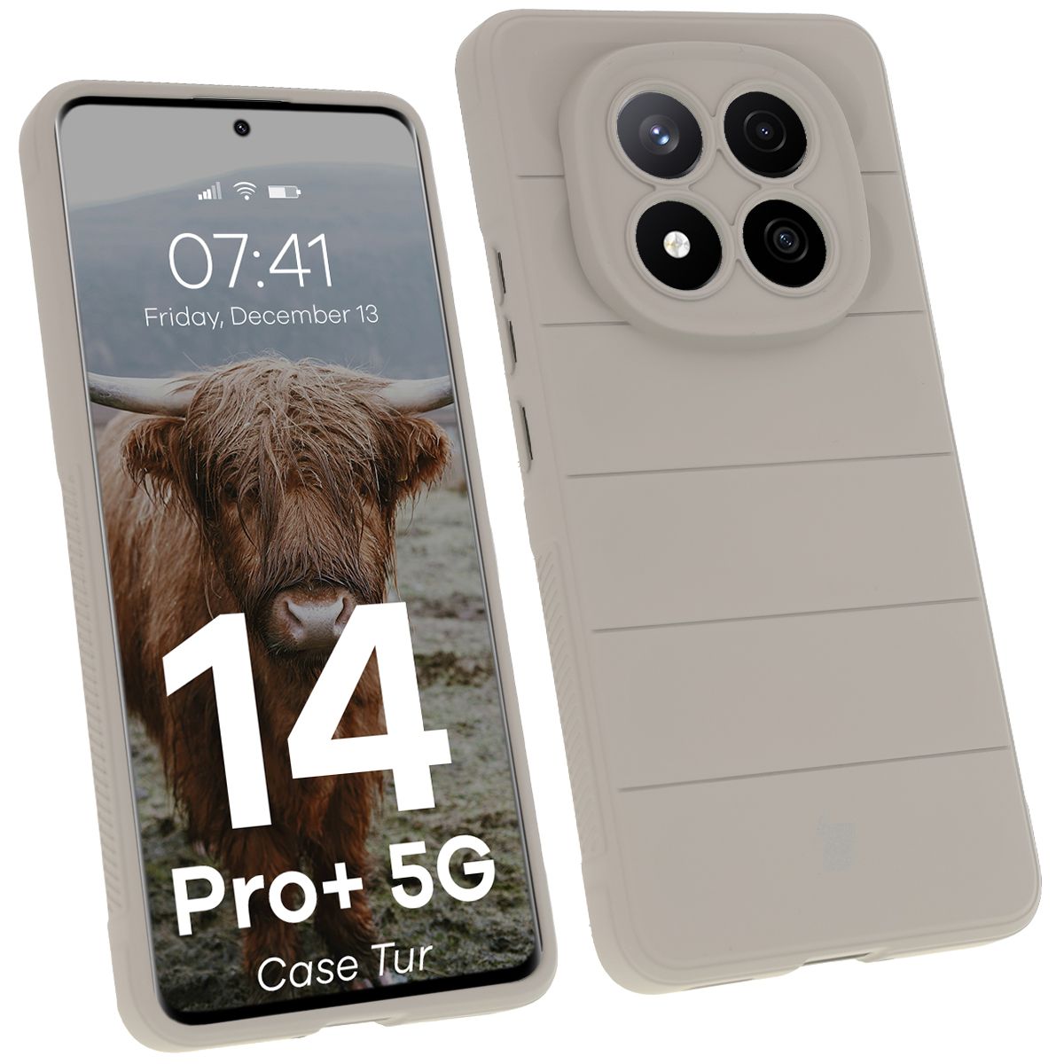 Pancerne etui Bizon Case Tur do Xiaomi Redmi Note 14 Pro Plus 5G