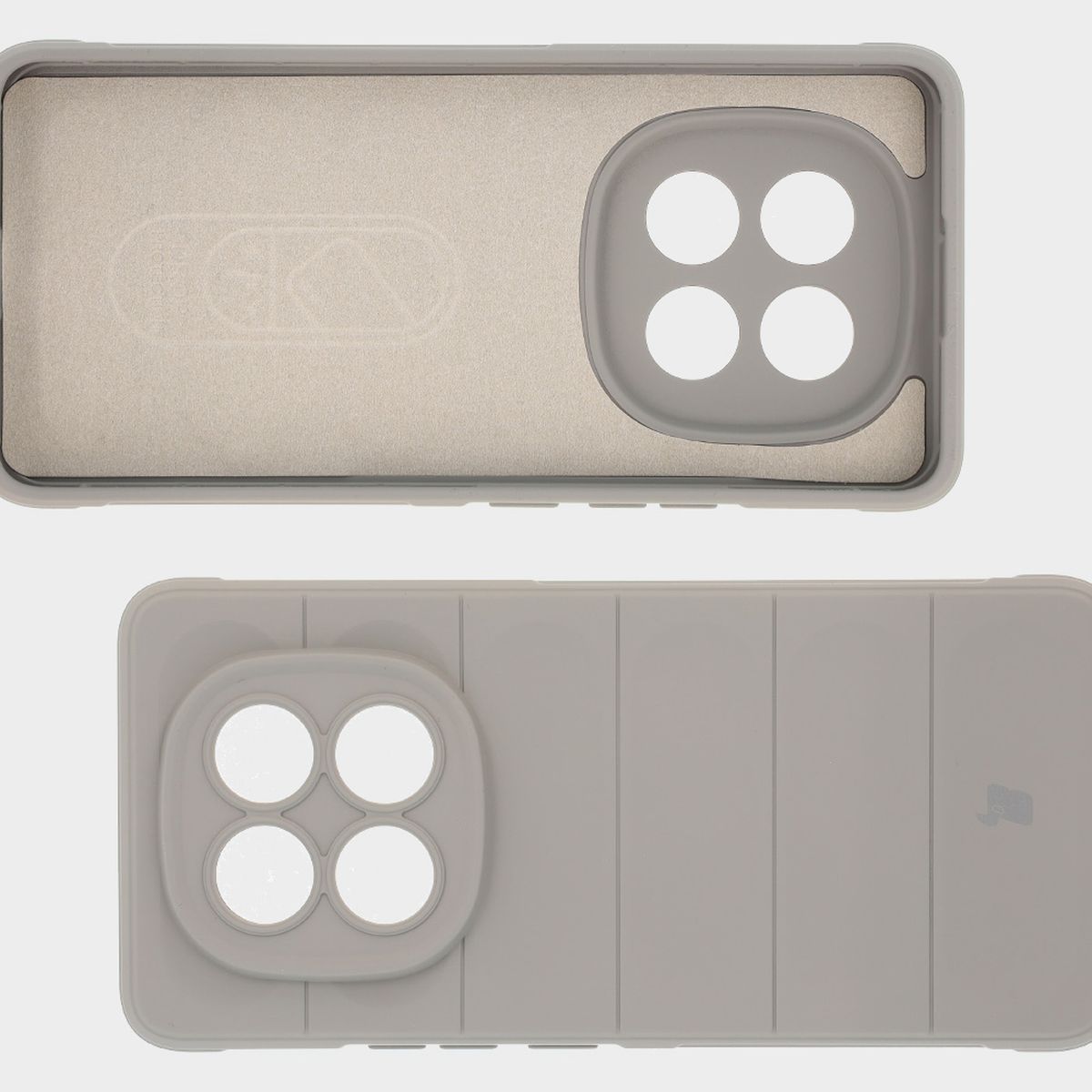 Wyściółka z mikrofibry, wyżłobienia na pleckach i wzmocnione narożniki w etui Bizon Case Tur