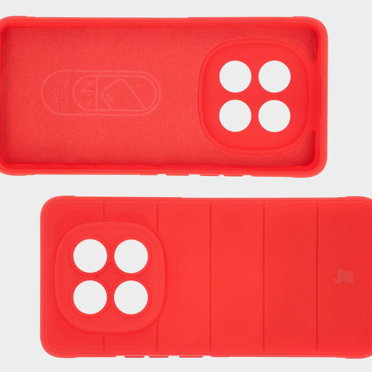 Wyściółka z mikrofibry, wyżłobienia na pleckach i wzmocnione narożniki w etui Bizon Case Tur